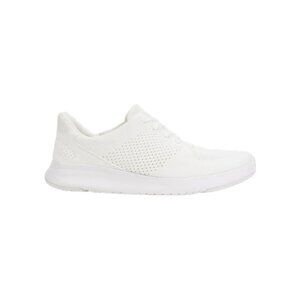 Kizik Lima White Hands-Free Unisex Sneakers | Comfortable Slip-On Shoes (Wide)